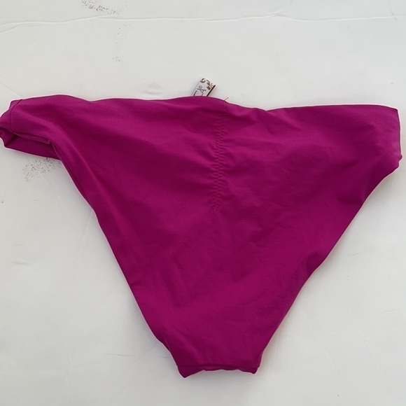 Becca by Rebecca Virtue Pomegranate Adele hipster bikini bottoms XS NWOT - Picture 5 of 5